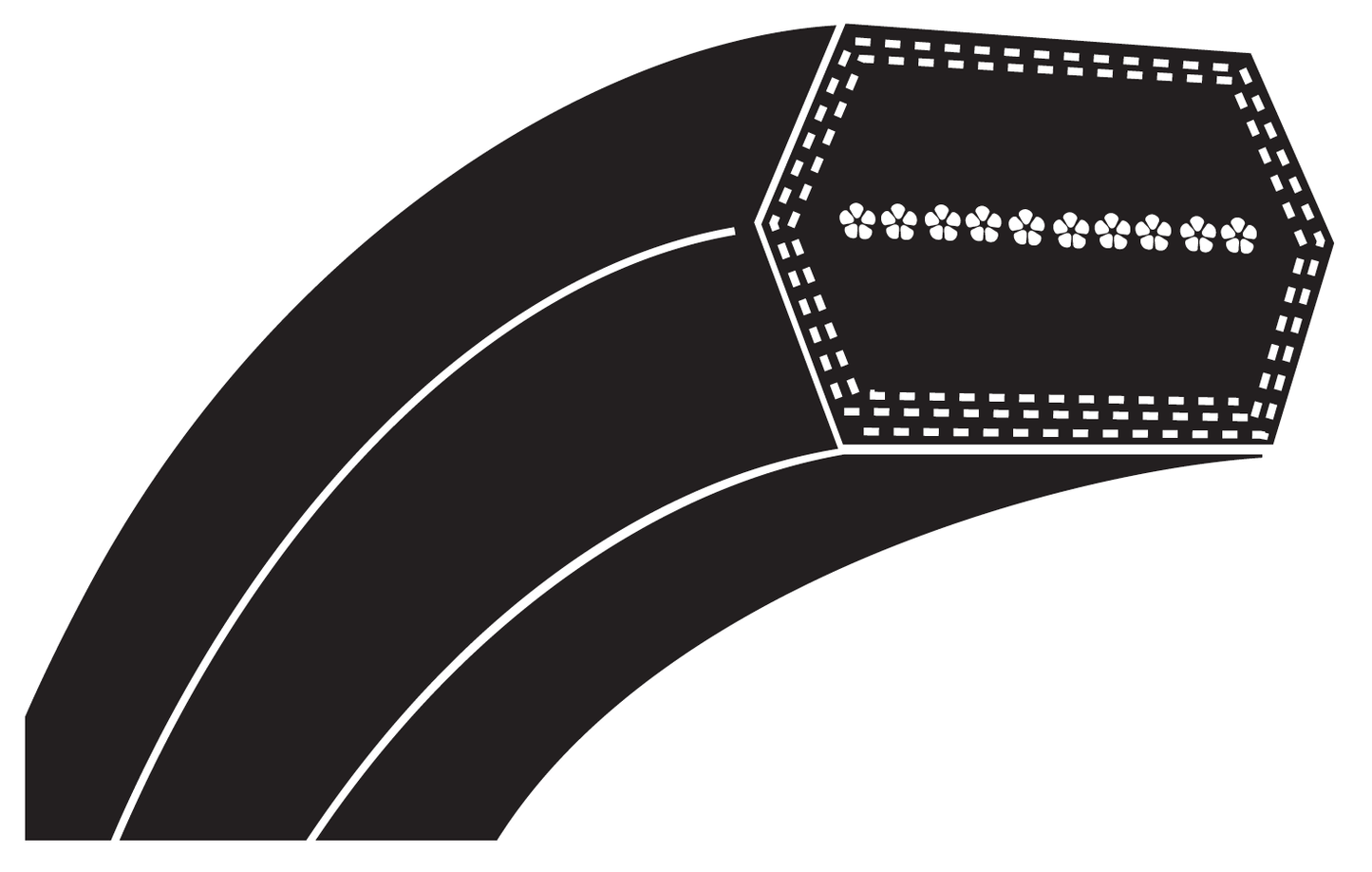 Bestorq CC136 Double Angled Hex Belt