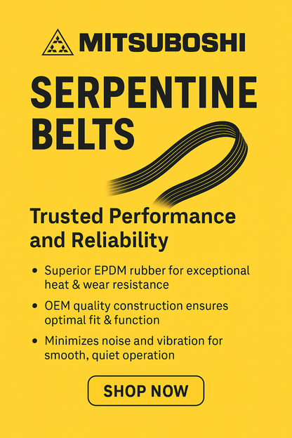 Mitsuboshi Serpentine Belts